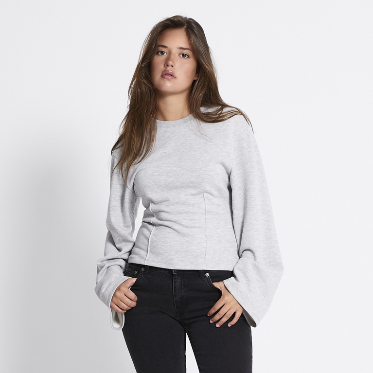 Sculpted sweatshirt "Eila"